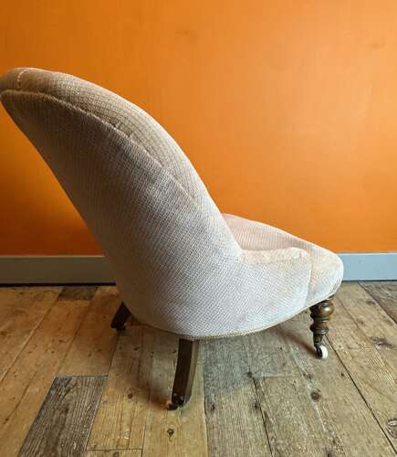Victorian Button Back Occasional Chair