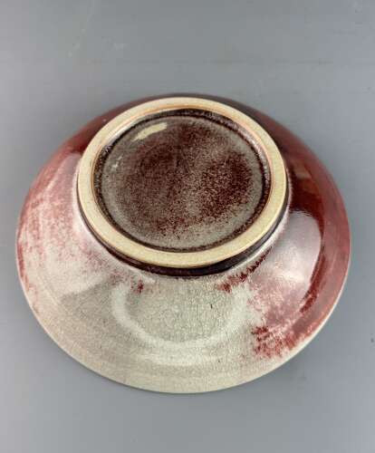 Chris Prindl, St Ives, Oxblood Glazed Bowl