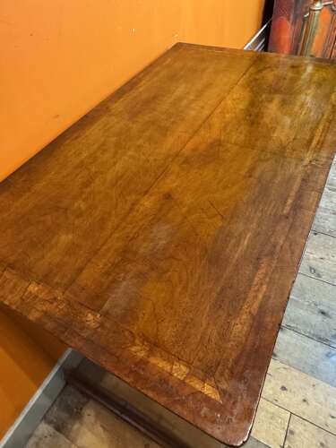 George I Cross-Banded Walnut Chest of Drawers