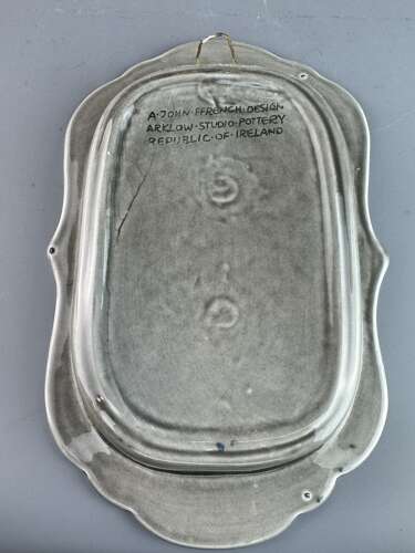 John Ffrench Arklow Studios Bluebird Wall Plaque