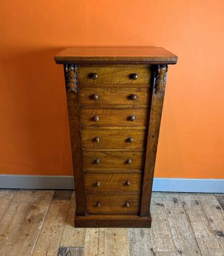 Victorian Mahogany Wellington Chest