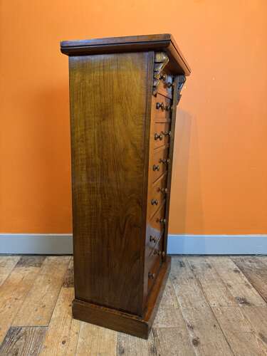 Victorian Mahogany Wellington Chest