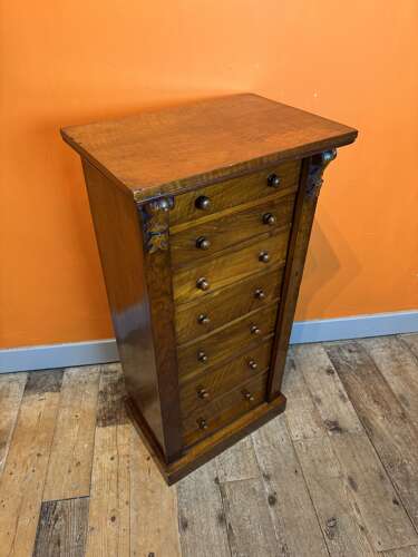 Victorian Mahogany Wellington Chest