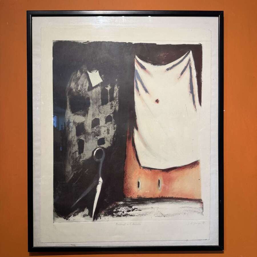 Jane George 'Bedsheet & Catacombs' Limited Edition Lithograph 3/5