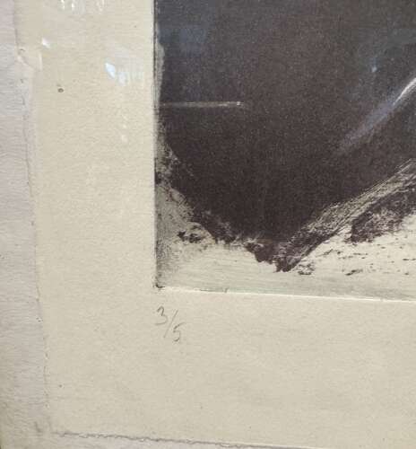 Jane George 'Bedsheet & Catacombs' Limited Edition Lithograph 3/5