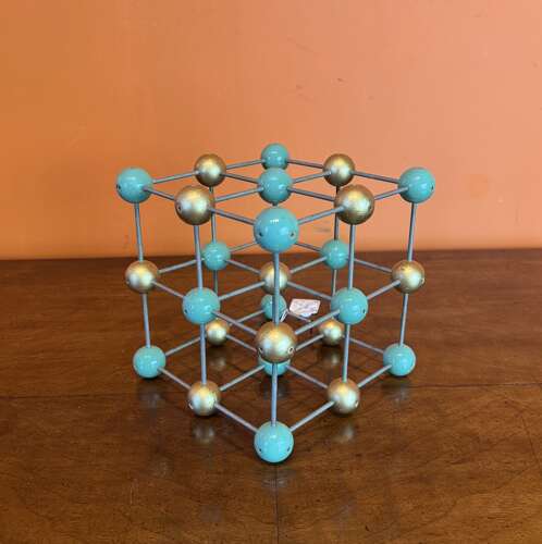 Vintage Molecular Structure Model for Sodium Chloride