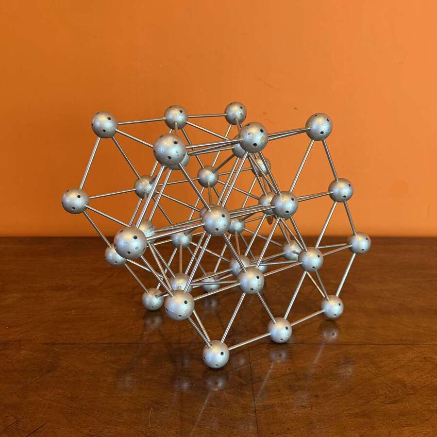 Vintage 1960s Molecular Atom Structure of Hexagonal Close Packing