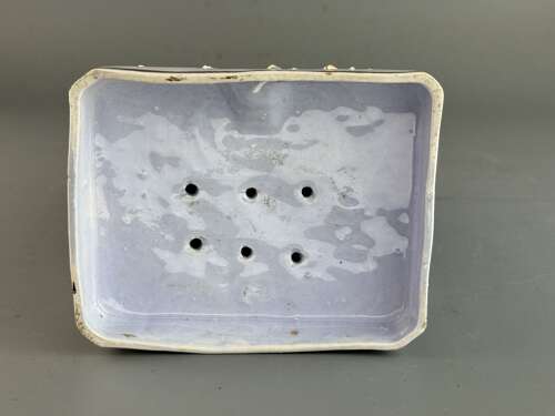 Early Victorian Staffordshire Porcelain Pastille Burner
