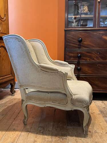 French Louis XV Style Duchesse Brisée in Original Paint