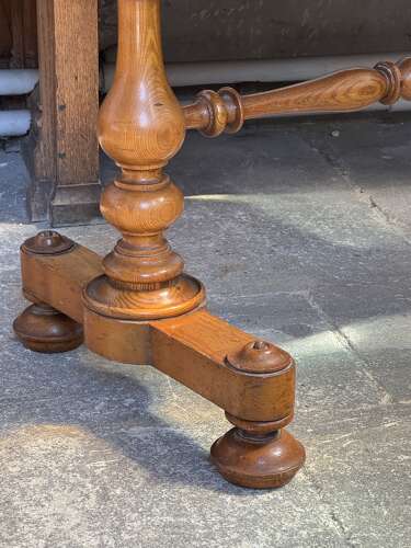 Victorian Pitcn Pine Washstand or Writing Table