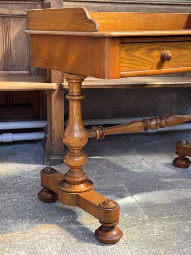 Victorian Pitcn Pine Washstand or Writing Table