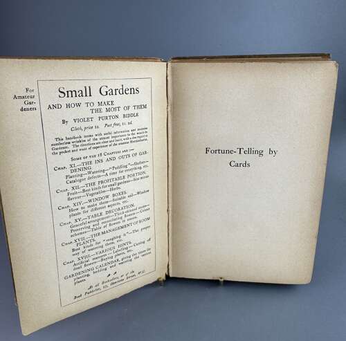Fortune Telling by Cards by Prof. Foli, Arthur Pearson, First Edition 1904